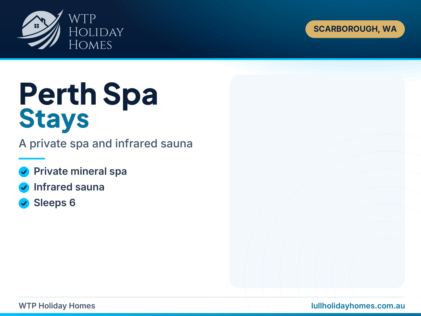 Perth Spa Accommodation With A Private Spa And Infrared Sauna