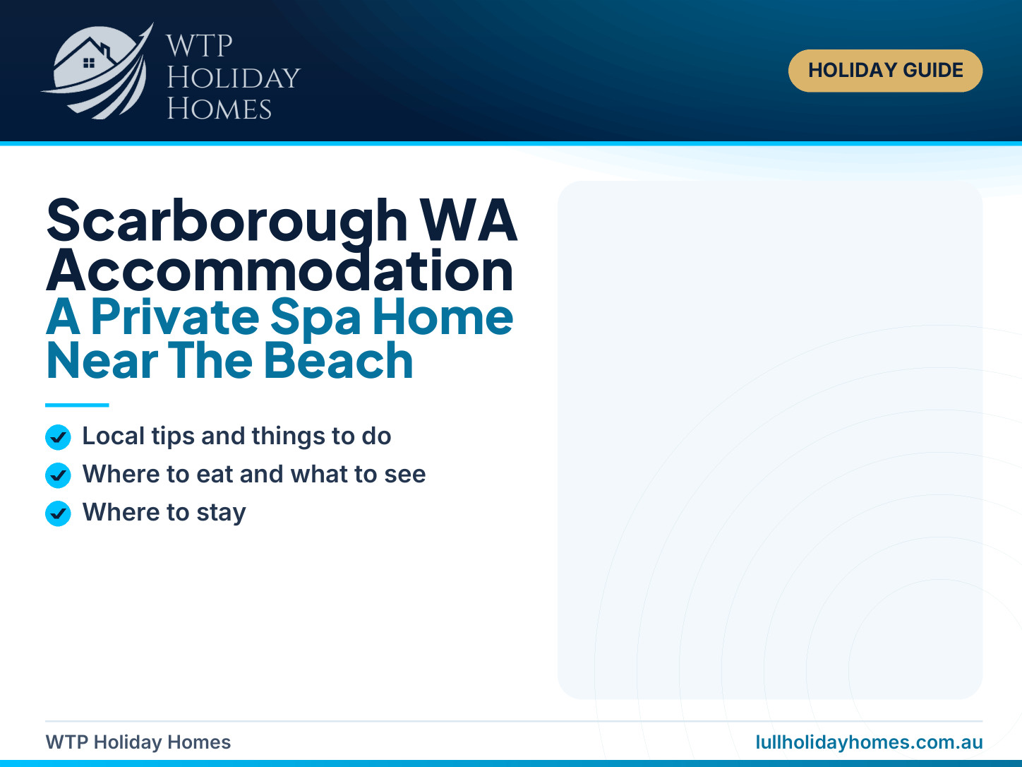 Scarborough WA Accommodation: A Private Spa Home Near The Beach