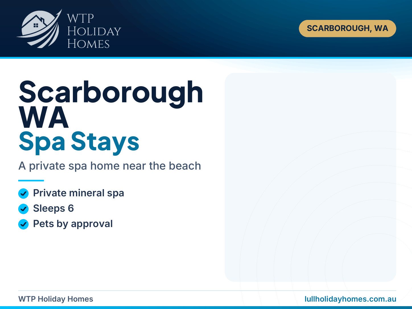 Scarborough WA Accommodation: A Private Spa Home Near The Beach